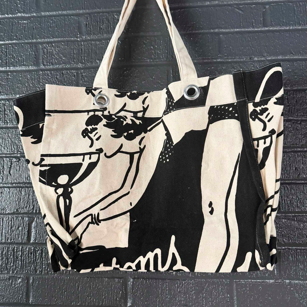 
                      
                        Grungy Grommet Tote
                      
                    