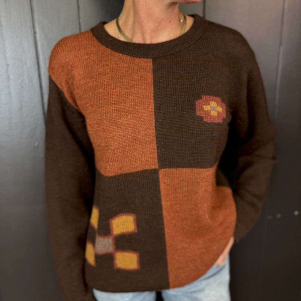 Vintage Brown Sweater