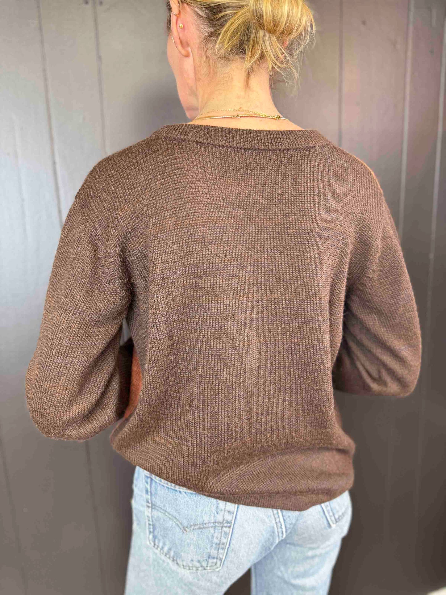 Vintage Brown Sweater