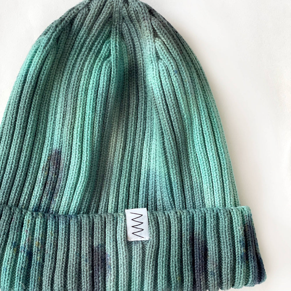 Evergreen Hand-Dyed Beanie Hat