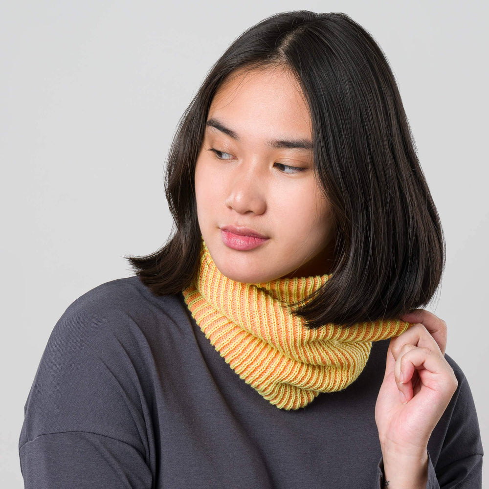 
                      
                        Sybil Rib Knit Snood
                      
                    