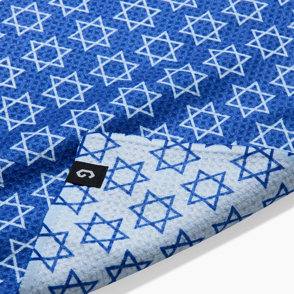 Star Of David Double Sided Tea Towel