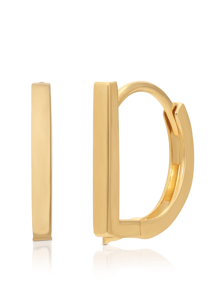 Chester Hoops - 14k Gold