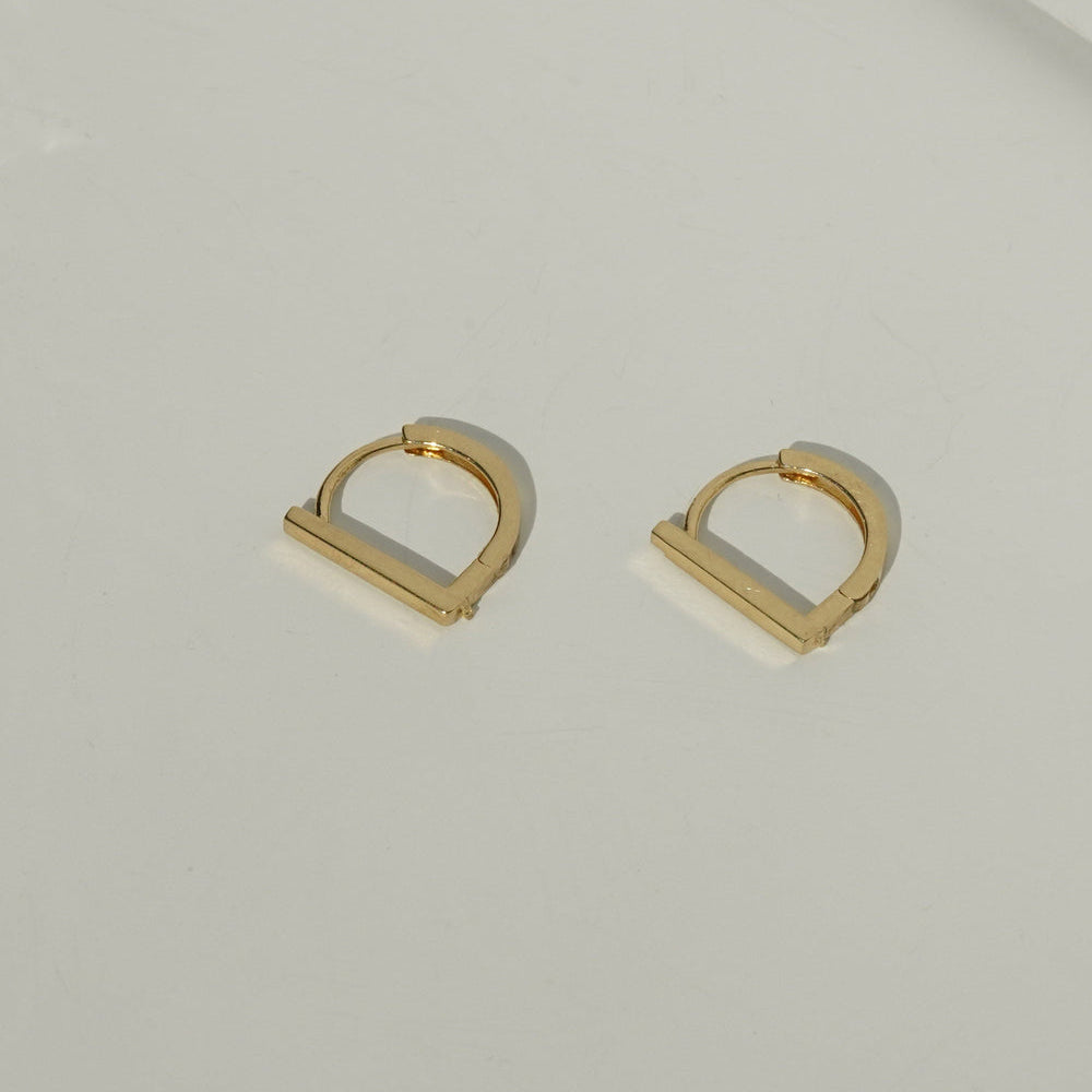 Chester Hoops - 14k Gold