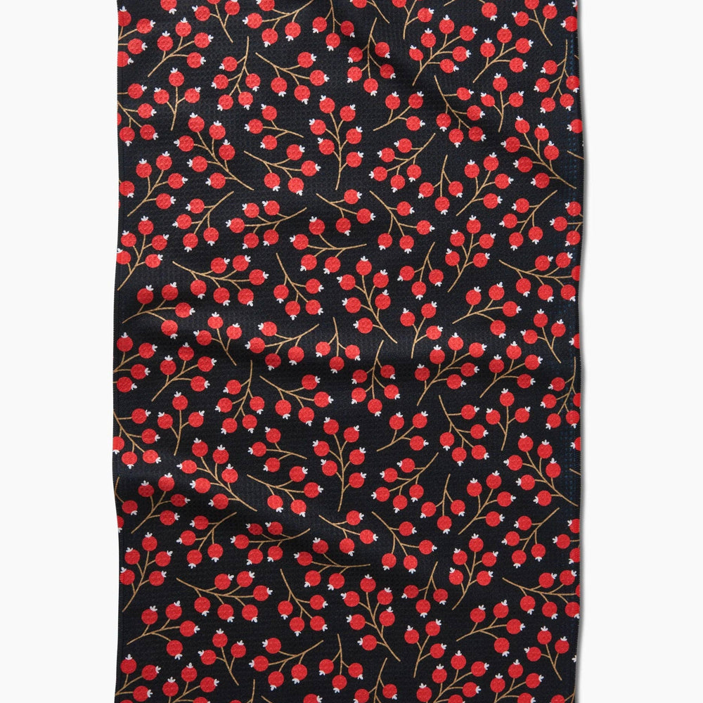 Christmas Berries Tea Towel