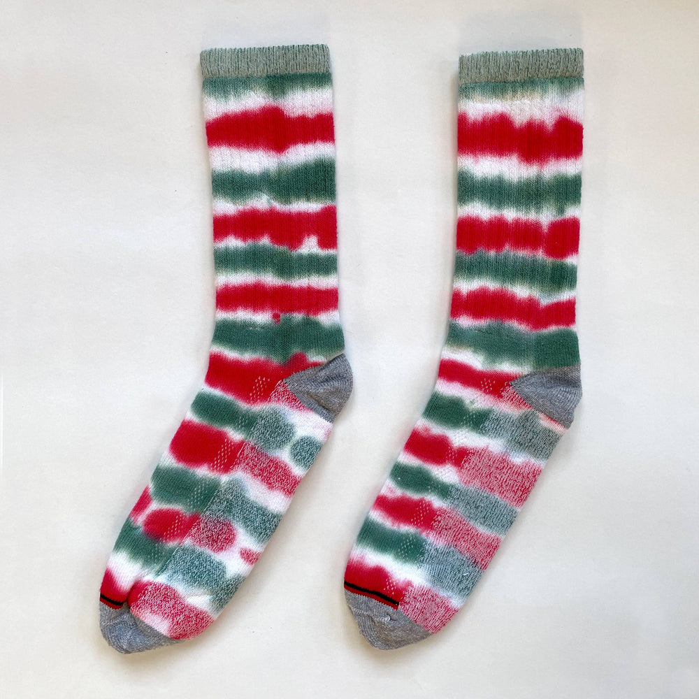 
                      
                        Yahoo Doris Hand-Dyed Stripe Sock for Holiday
                      
                    