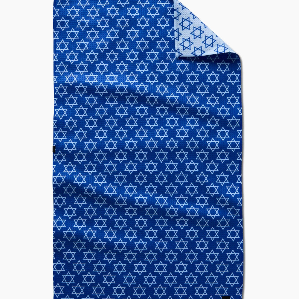 Star Of David Double Sided Tea Towel