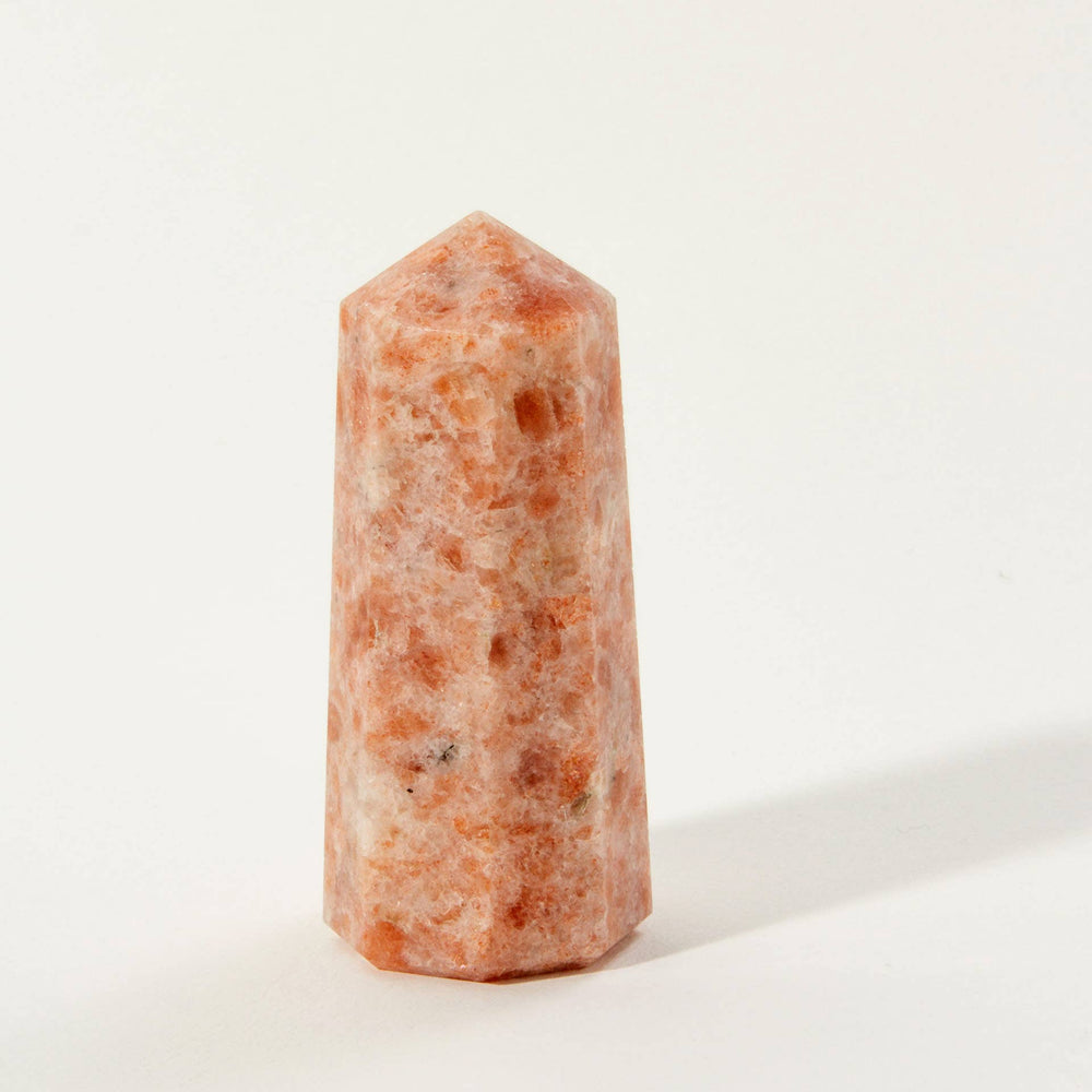 Sunstone Crystal Tower Curio