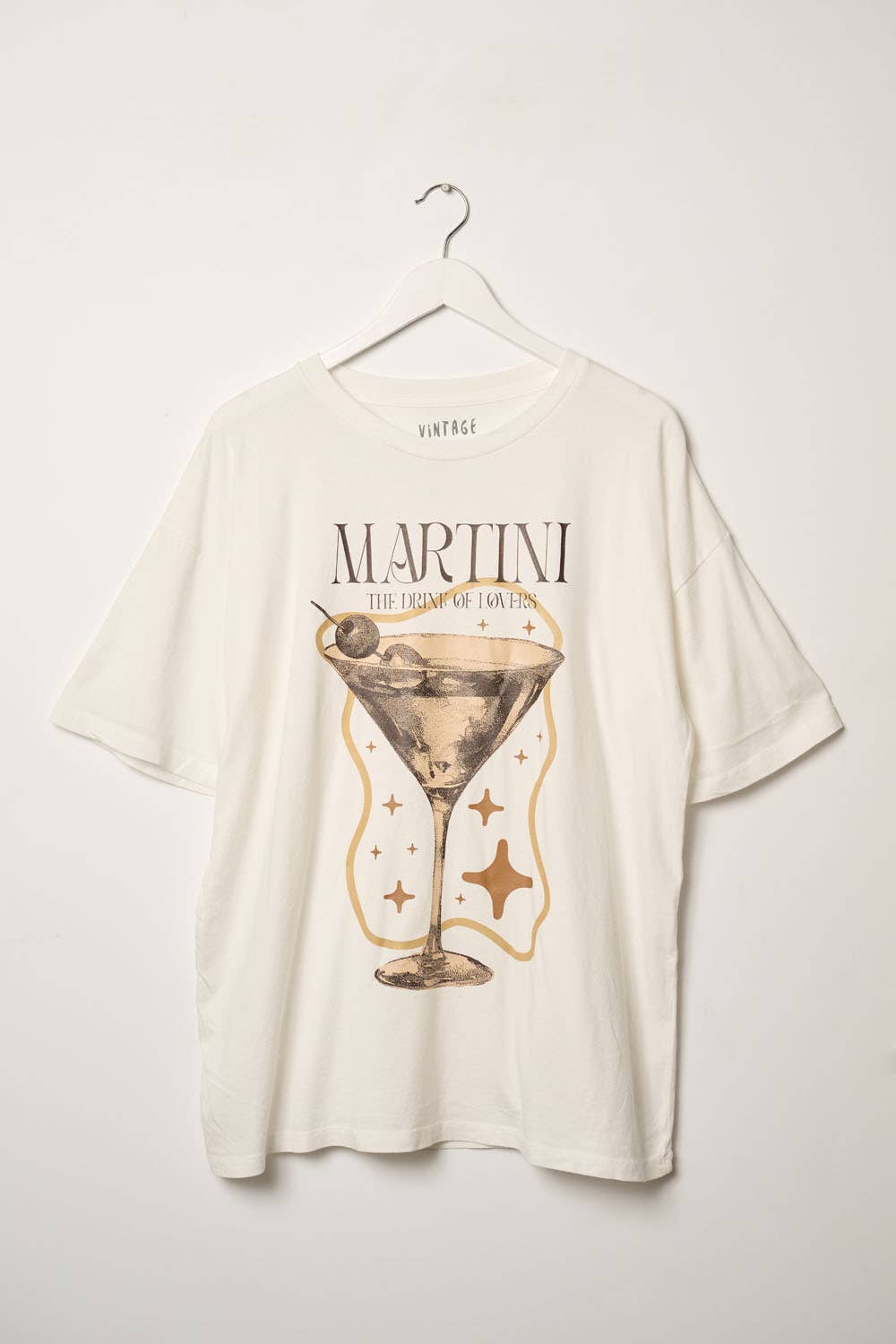 Martini Vintage-Wash Graphic Tee