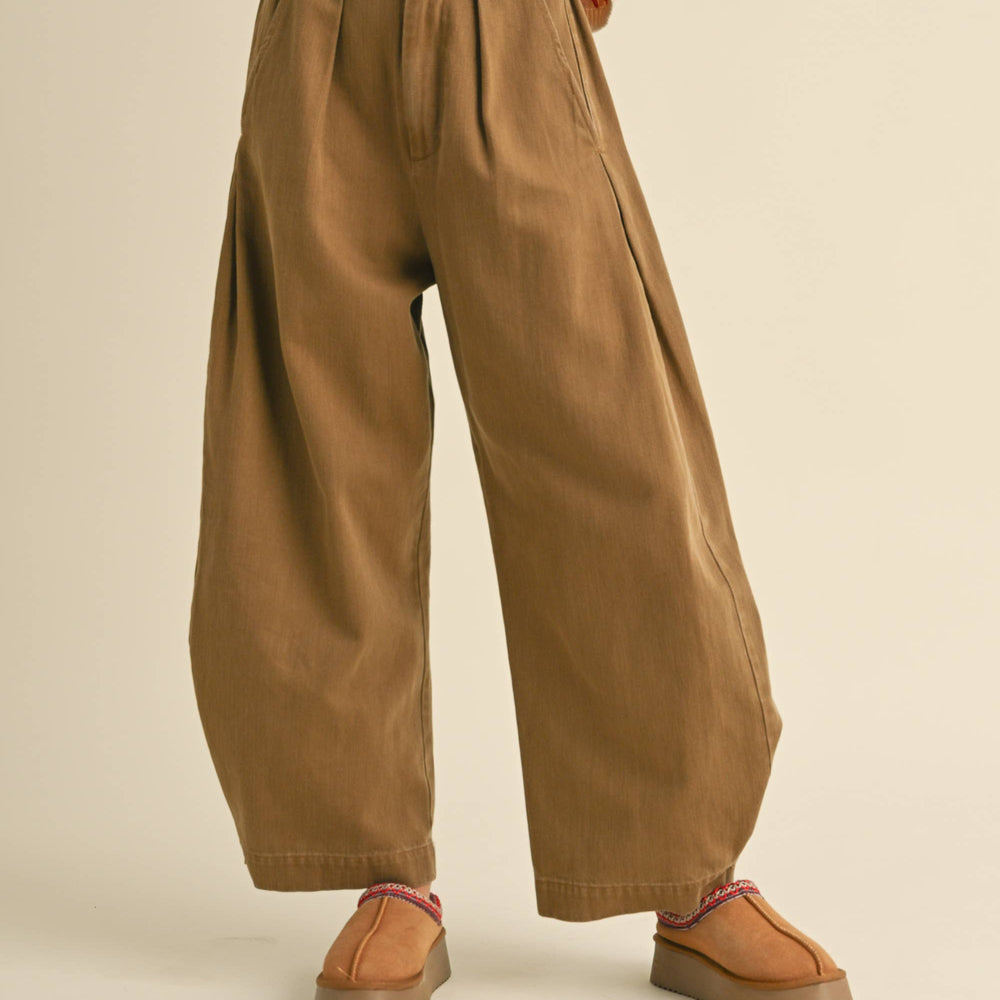 Wanda Washed Wide Leg Pants