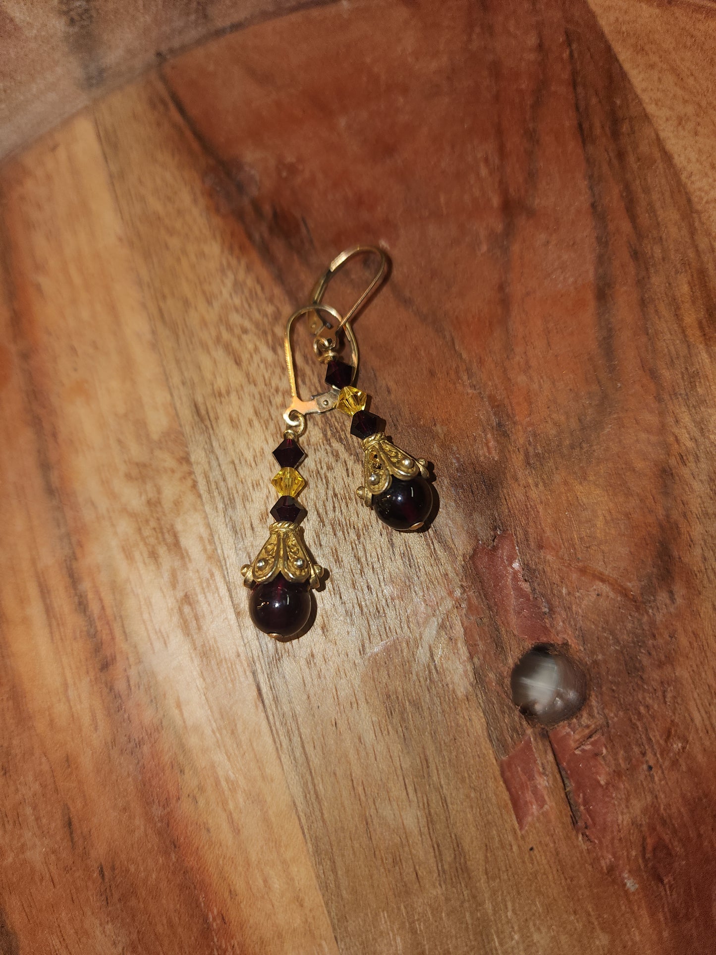 Vintage Swarovski and Beaded Earrings