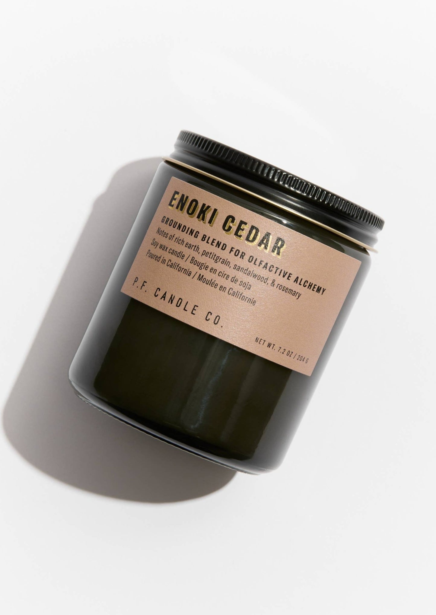 Enoki Cedar Alchemy Soy Candle